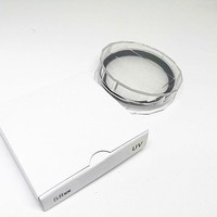 Protecteur d'objectif UV en boîte blanche pour appareil photo reflex numérique, 55 mm, 37 mm-82 mm, vente en gros du fabricant