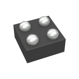 Composants électroniques IC de gestion de l'alimentation (PMIC) REG LINEAR 1.1V 300MA 4DSBGA LP5910-1.1YKAR 4 XFBGA, DSBGA Distributeur agréé - Product Image 1