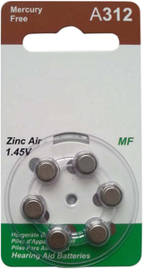 แบตเตอรี่เครื่องช่วยฟังแบบกระดุมซิงค์แอร์ 1.4V A312 A675 A13 A10 ลดราคาพิเศษ แถมฟรีเมอร์คิวรี - Product Image 5