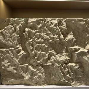 Panel imitasi 3D Modern PVC dalam/luar ruangan stiker dinding PU dekorasi Panel dinding lempengan besar blok marmer buatan untuk Vila beton - Product Image 5