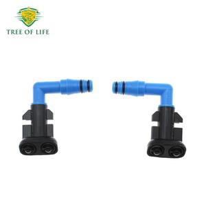 Buse de lave-phare Saab 9-3 avec actionneur 12803973 12803972, buses de nettoyage de pare-chocs avant en plastique - Product Image 1