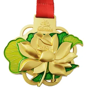 Üretici özel çinko alaşım 3d spor Metal madalya maraton koşu yarışı ödül madalyaları