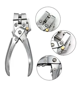 คีมเจาะรูอเนกประสงค์ เกรด DIY สำหรับงานเหล็ก หนัง กระดาษ โลหะ พร้อมที่เก็บอุปกรณ์ - Product Image 4