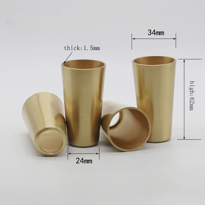 <strong>Brass</strong> <strong>Table</strong> Chair <strong>Legs</strong> Decorative Furniture <strong>Leg</strong> Feet Cover Metal End Caps - Product Image 3