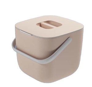 Recycler les déchets alimentaires composteur <span class=keywords><strong>cuisine</strong></span> composteur bac <span class=keywords><strong>à</strong></span> ordures poubelle en plastique peut déchets boîte de rangement avec filtre - Product Image 6