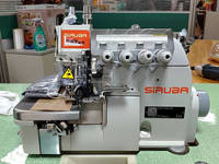 Machine à coudre surjeteuse industrielle Siruba 757KT 5 fils à grande vitesse, entraînement direct, économie d'énergie, pour matériaux lourds