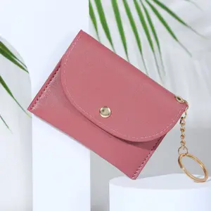 2023 PU Leather Mini Bags Clutches Fashion Women Wallet Short Wallets Cute Hasp Clutch Card Holder Coin Purse