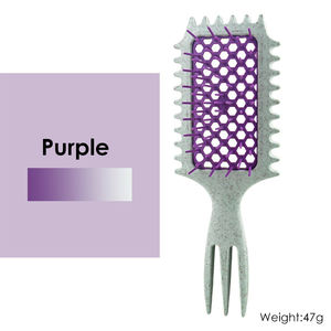 <span class=keywords><strong>Brosse</strong></span> démêlante pour femmes <span class=keywords><strong>cheveux</strong></span> <span class=keywords><strong>bouclés</strong></span> avec logo personnalisé peignes à coussin d'air pour extension de <span class=keywords><strong>cheveux</strong></span> <span class=keywords><strong>brosse</strong></span> définissant les boucles - Product Image 4