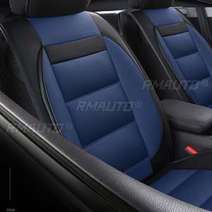 Housses de siège avant de voiture 5D Deluxe en cuir PU, antidérapantes, respirantes, pour BMW/VW/Hyundai - Product Image 3