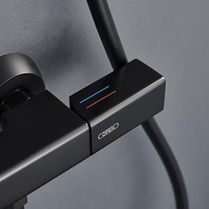 2024 Kidolux Royal Sistema de <span class=keywords><strong>cascada</strong></span> fría y caliente Grifo de ducha Ducha de lluvia de techo con rociador de mano para mujeres para Baño - Product Image 3