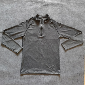 Camisas deportivas con cremallera 1/4 de <span class=keywords><strong>manga</strong></span> <span class=keywords><strong>larga</strong></span> transpirables de secado rápido para <span class=keywords><strong>hombre</strong></span> de alta calidad, ropa deportiva, camisetas ajustadas de <span class=keywords><strong>manga</strong></span> <span class=keywords><strong>larga</strong></span>, ropa deportiva - Product Image 5