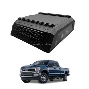 Bacs de rangement pliables en alliage d'aluminium étanches et verrouillables pour camionnettes 4x4 tout-terrain avec hard top, installation sans perçage - Product Image 5