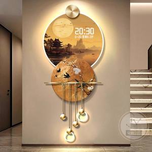 Pintura Decorativa de Entrada China, Paisaje, Decoración Tridimensional de Alta Gama con LED, Pintura Decorativa de Naturaleza Muerta - Product Image 2