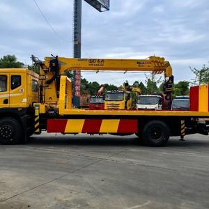 2025 Nuevo 4*2 Dongfeng Chasis 10Ton Wrecker Tow Truck Wrecker Flatbed Tow Truck con grúa - Product Image 6