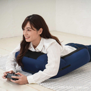 Coussin de soutien lombaire en mousse à mémoire de forme Du Babo en forme de U pour voiture, maison, bureau, avec design uni - Product Image 1