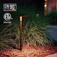 Lámpara de Bolardo LED de Alta Calidad para Exteriores, Impermeable, 12V, Bajo Voltaje, Iluminación para Jardín, Paisaje, Camino, Césped, Certificación ETL