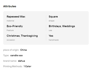 Cire de colza à combustion stable pour diffuseur d'arômes, fabrication de savons et de bougies - Product Image 6
