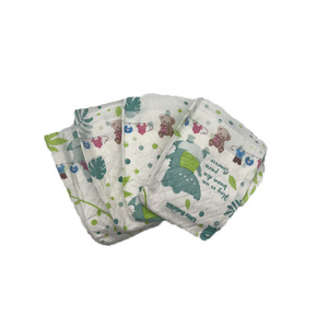 Pañales para Bebé Little Baleram, Tela No Tejida Impresa, 3 Capas, Superficie Seca, Protección Contra Fugas para Bebés - Product Image 3