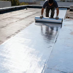 Một màng chống thấm tự dính kết hợp chống thấm và cách nhiệt, thích hợp để sửa chữa rò rỉ mái nhà - Product Image 6