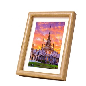 5 "6" 7 "8" 10 "A4 con Design accattivante in metallo UV e serigrafia stampato cornice in legno lettera Frame - Product Image 1