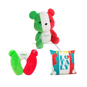 3 sets regalos promocionales cuello almohada de peluche de felpa oso de peluche Juguetes - Product Image 1