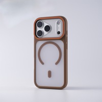 Nouvelle coque mate dépolie translucide en PC rigide magnétique pour iPhone 17, vente en gros, personnalisable pour iPhone 17 Pro Max
