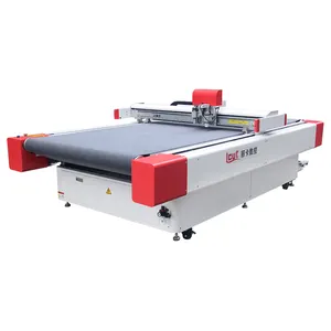 Fully Automatic Digital Fixed Oscillating Blade Knife Round Bed Cover Car Carpet Cnc Package Cutting Machine