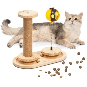 Holz Sisal OEM-Hersteller neues Design niedliche kleine Katze kratzbaumträume für Katze