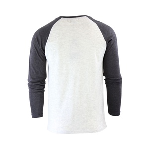 เสื้อยืดคอกลมแขนยาวผู้ชาย ผ้าฝ้าย 100% คุณภาพสูง PIHA SPORTS ทรงปกติ น้ำหนัก 320 กรัม ผ้ากันยับและแห้งเร็ว - Product Image 6