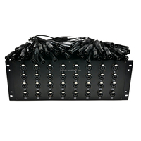 Boîtier de câblage audio multipaire 32 canaux ABCCABLS, boîtier de signal multiconducteur Combo XLR et Jack 6,35 mm pour sonorisation en direct