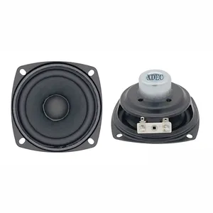 Kualitas Tinggi Baik Bass 78*78*25.5Mm 4Ohm 15W Dua Magnet Speaker Driver Mini Stereo Studio Speaker Nirkabel Bagian