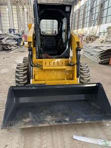 Used Mini skid steer Cat246D 3 Tons <b>Second</b> <b>Hand</b> Small Caterpillar 246D wheeled skid steer with EPA - Product Image 4