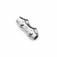 304 Stainless Steel Wire Rope Cable Clamp, U Bolt Wire Rope Clip, Rope Fastener M2-M4 for Rigging