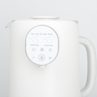 Nouvelle bouilloire électrique pour bébé en verre, distributeur d'eau pour bébé, chauffe-lait, multifonctionnelle, intelligente, à commande tactile, maintien au chaud