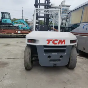 Feito no Japão TCM 10 ton usado diesel FD100Z 4000mm altura empilhadeira