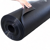 Geomembrana de PVC Impermeable al por Mayor de 0.75-1.5mm para Uso Industrial en Exteriores, Revestimiento para Estanques y Presas de Piscifactorías y Camaroneras