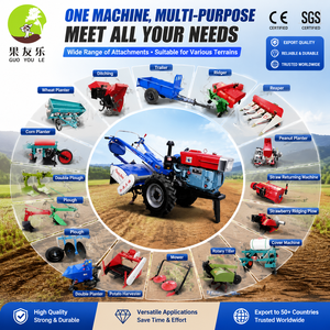Nouveau tracteur manuel à roues multifonctionnel de 18hp, puissance nominale de 90hp, moteur diesel agricole de marche à bas prix, boîte de vitesses à roues 2 roues motrices - Product Image 3
