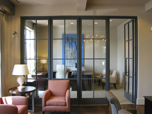 Pháp <span class=keywords><strong>Elegant</strong></span> House Windows Đơn Giản Sắt Cửa Sổ Grills Thiết Kế Wrought Sắt Cửa Kính - Product Image 2