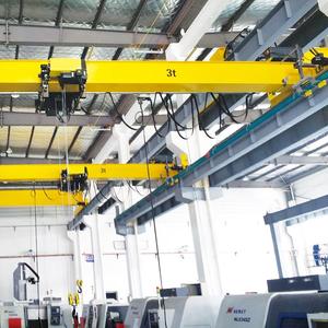 Monorraíl de 10 toneladas y 5 toneladas, grúa Europea de Elevación de haz único - Product Image 1