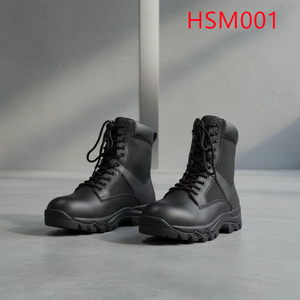 LXG, Bottes de Marche en Cuir Gaufré pour Conditions Difficiles, Semelle Antichoc EVA+Caoutchouc, Bottes Tactiques HSM001 - Product Image 1