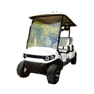 WELIFTRICH Voiturette de golf électrique 4 places 2 + 2 Buggy de golf entièrement étanche avec cadre en acier et portée de 90km en vente directe en usine - Product Image 1