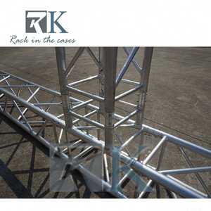 RK Estructura de Aluminio de Ensamblaje Rápido Plateada 400*400mm, Aleación 6082-T6, Configuraciones de Escalera/Triángulo/Cuadrado para Eventos al Aire Libre - Product Image 2
