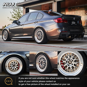 Jantes forgées personnalisées de style E88, jantes en alliage multi-pièces, <span class=keywords><strong>18</strong></span> 19 pouces, 5x112 5x114.3 5x120 pour BMW M Audi Mercedes Nissan <span class=keywords><strong>BBS</strong></span> - Product Image 2