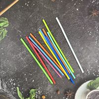 Pailles rétractables colorées en plastique pour fêtes, décorations amusantes pour boissons