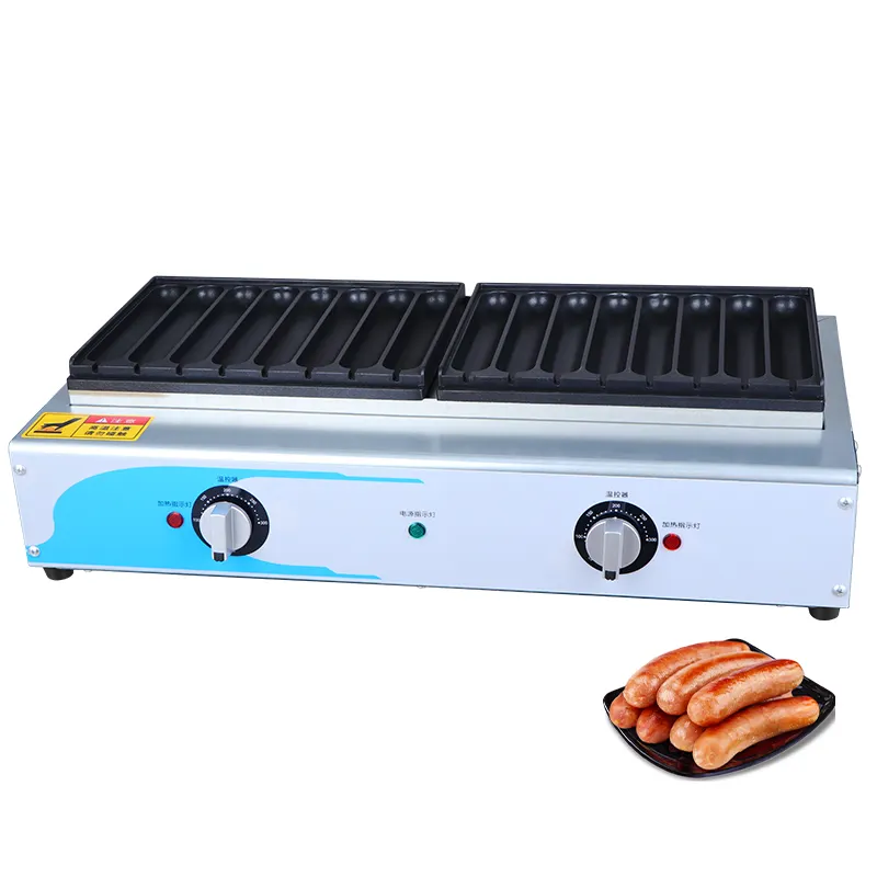 High quality restaurant sausage grill machine electric hot dog cooking machine