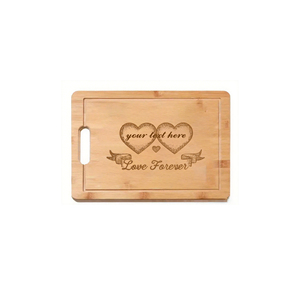 Tagliere in <span class=keywords><strong>Legno</strong></span> Personalizzato a Tema Amore con Testo Personalizzato per Coppie, Regalo Perfetto per Natale, Compleanno, San Valentino - Product Image 3