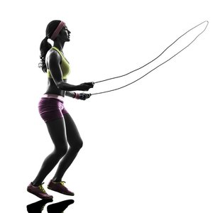 Poignée de gymnastique en Pvc réglable avec Logo de Fitness, saut à grande vitesse - Product Image 1