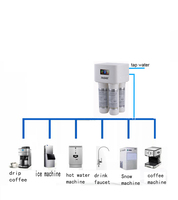 Système RO compact mini de haute qualité 200 GPD, purificateur par osmose inverse, connexion rapide, filtre à eau pour la maison, l'extérieur, utilisation en camping-car, ODM OEM