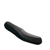 Nouveau design en cuir semi-PU 3D de 0,7 mm, personnalisé pour housses de siège et sacs de moto, décoré, vente en gros