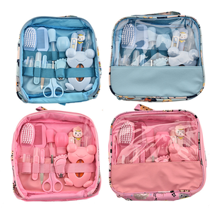 Aspirador de nariz para bebê, conjunto com 13 peças de bolsas de desenho animado para manicure com cortador de unhas - Product Image 3